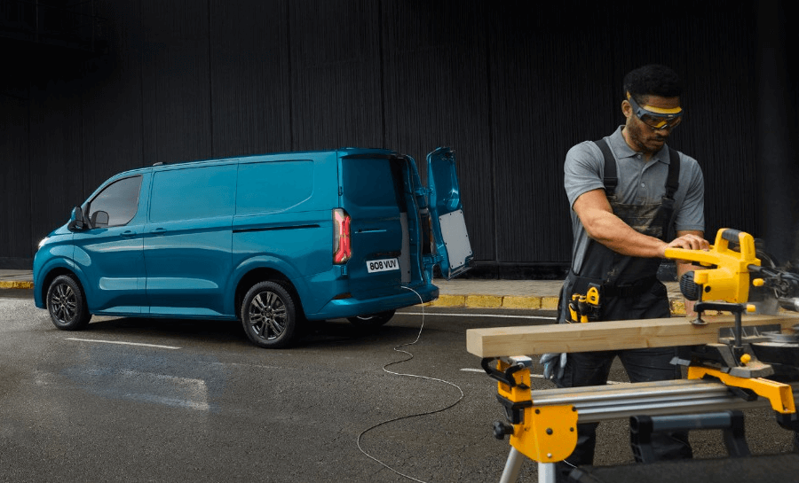 All-New Ford Transit Custom PEHV In Action